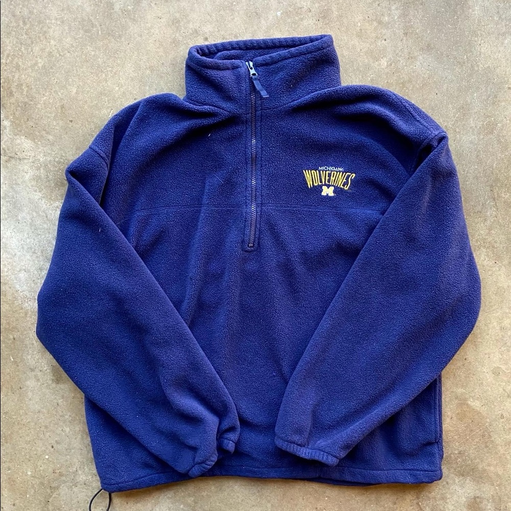 Michigan wolverines fleece
